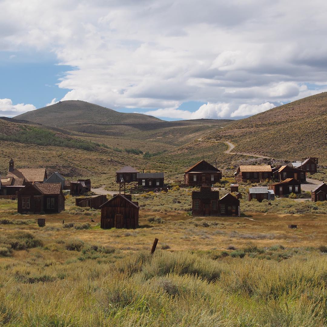 The amazing ghost town of north of A  gold town that was fully abandoned by 1942 as the gold ran out and it was gutted by fire.  This place completely made my hair stand on end.  Oh look there's